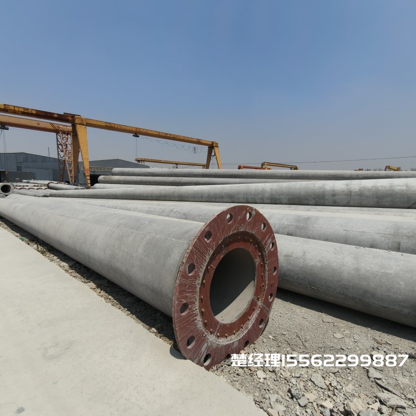 商洛12米无拉线电杆